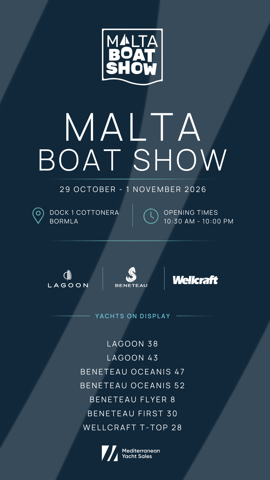 Malta Boat Show - MYS STD 2026